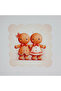 New Year's Cookie Man and Cookie Girl Patterned Laser Cut Cocktail Napkin
