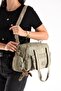 Shoulder Bag Multi-Pocket Lightweight Clinker Fabric 30*20 cm Crossbody Messenger Bag Sleeve Bag - 2