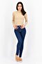 Women Skinny Fit Washed Stretchable Denim Jeans, Blue
