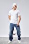High Quality Men's High Waist Skater Baggy Jeanpants C362 - 2