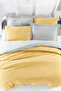Double Duvet Cover Set Cotton Double Sided with Elastic Sheets - 3