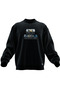WOLF&EAGLE PRINTED OVERSIZE SWEATSHIRT (UNISEX)