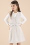 Cream Glitter Vest, Skirt and Shirt 3-Piece Set for Girls 20235 - 4