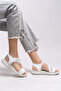 Yvnaestra Women's Sandals 00121002 White - 5