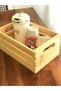 Case Chest Multipurpose Organizer for Wooden Decorative Storage Storage Organizing and 45 Plates - 7