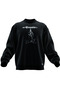 TOMRIS HATUN PRINTED OVERSIZE SWEATSHIRT (UNISEX)