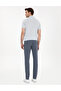 Light Blue Slim Fit 5 Pocket Chino Pants 50271249-Vr003 - 4