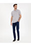 İndigo Slim Fit 5 Pocket Chino Pants 50271249-Vr028 - 3