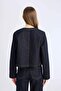 Crop Button Pocket Jean Jacket D5153Ax25Sp - 7