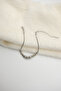 Silver Color Zircon Stone Figured Bracelet - 2