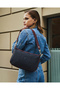 Navy Blue-Claret Red Women's Shoulder Bag Us24738 - 2