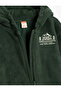 Baby Boy's Green Zipper Hooded Sweatshirt - 3