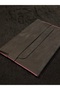 MacBook Bag Anthracite Nubuck Leather Handmade MacBook 13 Air M1 M2 M3 M4 Compatible Case Laptop Bag