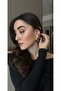 Big Gold Drop Earrings