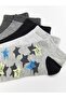 LCW Kids Boy's Booties Socks Pack of 5 - 3