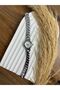 Retro Minimal Straw Cord Vintage Women's Wristwatch