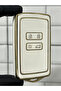 Key Case Cover for Renault Austral Megane E-Tech Clio Megane 4 Captur Kadjar Talisman Nano White Gold