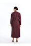 Crew Neck Patterned Women's Dress - 4