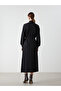 Nevavm Textured Dress with High Collar - 4