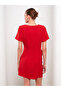 Quality Pieces from Çelebi Store Zero Roba Collar Plain Short Sleeve Women's Bodycon Dress - 6