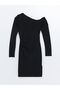 Boat Neck Women's Dress - 5