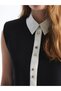 Lcw Vision Black Women's Straight Shirt Dress - 4