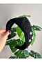 Women's Black Knot and Pearl Detail Crown - 2
