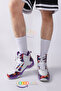 6 Pack Cotton Tennis White Socks Socket Size (Sweat Absorbent) - 3