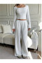Gray Stretchy Comfortable Plus Size Baggy Sweatpants - Tessettür 642Fj - 6