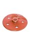 Glazed Clay Tile Filled Stone Cover 18 cm Tile Filled Stone Leaf Wrap