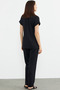 Denim Look Double Color Set - Black - 6