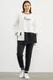 Knitwear Collar Detailed Oversize Tracksuit Set - Black