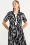 Rochie cu model Plus Size - Albă - 3