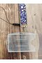 Purple Flowers Card Strap Name Card Neck Strap Lanyard Phone Strap - 3