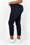 Women Sportswear Fit Training Track Pants, Navy - 2