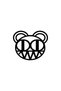 Radiohead Bear Sticker A+Quality 20 X 16 cm Durable