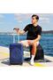 Ocean Navy Blue Small Size 20" Suitcase - 7