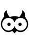 Owl Head Sticker A+Quality 20 X 16 cm Durable