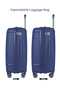 New Orbit PP Trolley Set -3 Pcs NAVY - 4