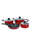 Non-Stick Cookware Set, 9pcs Aluminium Cookware, DC1995