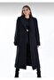 Puella Belted Cashmere Coat Lq