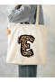 نمط حرف E الفهد، Y2 Pinterest Retro Tote Bag، حقيبة هدايا