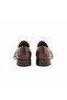 Men's Genuine Leather Injection Leather Sole Brown-Tan Classic Shoes - 4