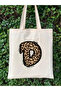 نمط حرف D الفهد، Y2 Pinterest Retro Tote Bag، حقيبة هدايا - 3