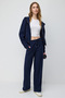 Knitwear Appearance Zippered Sweatshirt - 3