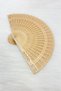 Bamboo Carved Bride Bridesmaid Fan, Bride to Be Bachelorette Party Henna Gift Fan 1 Piece - 6