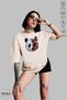 Unisex Crew Neck Colorful Panda Printed Cotton Oversize Short Sleeve T-Shirt - 2
