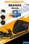 Honda Pcx Waterproof Black Motorcycle Tent Tarpaulin Thick Premium Fabric with Clips