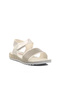 White Glitter Orthopedic Girl's Sandals 24-408 P - 3