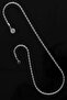 Men's Twisted Chain Steel Necklace - 7